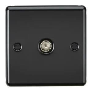 TV Outlet (Non-Isolated) - Matt Black