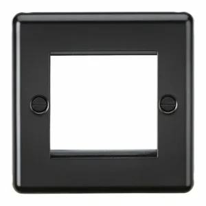 Knightsbridge CL2GMB 2G Modular Faceplate - Matt Black