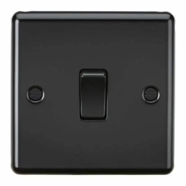 10AX 1G 2-Way Switch - Matt Black