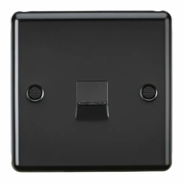 Telephone Extension Outlet - Matt Black