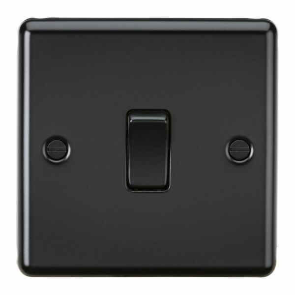 20A 1G DP Switch - Matt Black