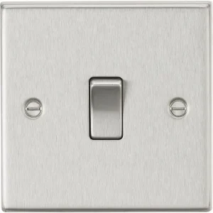 10AX 1G Intermediate Switch - Brushed Chrome
