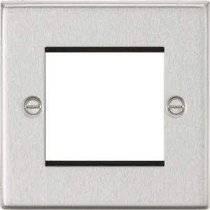 2G Modular Faceplate - Brushed Chrome