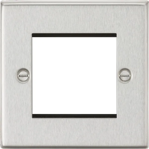 2G Modular Faceplate - Brushed Chrome