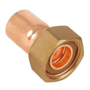Endfeed 22mm x 1" Straight Cylinder Union