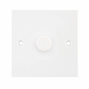 1 Gang 2 Way LED Dimmer Switch – 5-100W – Push On/Off