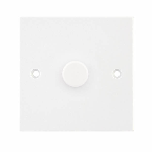 1 Gang 2 Way LED Dimmer Switch – 5-100W – Push On/Off