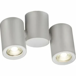 Dee Twin Surface Adjustable Round Spotlight White
