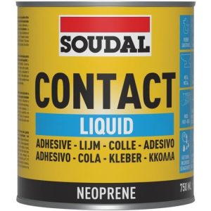 Soudal Contact Adhesive Liquid - YELLOW (750ml)