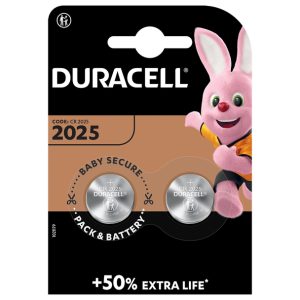 Duracell Lithium Coin Cell Battery 2 Pack