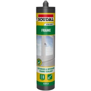 Soudal Frame Sealant - Extra White (290ml)