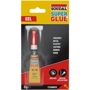 DKSD116390 Soudal Superglue Gel Clear 3g