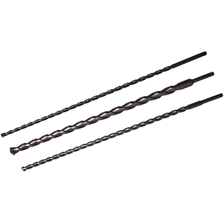 E0692 3 Piece 600mm (24") SDS Drill Bit Set