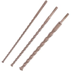 E0695 3 Piece 450mm (18") SDS Drill Bit Set