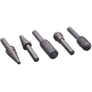 5 Piece Rotary Burr Set