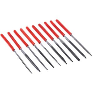 10 Piece 140mm 5.5" Steel Needle File Set
