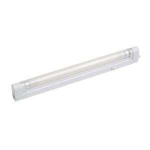 T528 IP20 T5/G5 28W Slimline Linkable Fluorescent Fitting with Tube, Switch and Diffuser 3500K