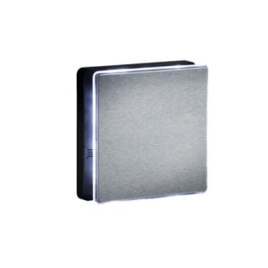 EX4TSS IP45 100mm LED Backlit Extractor Fan with Overrun Timer - Steel