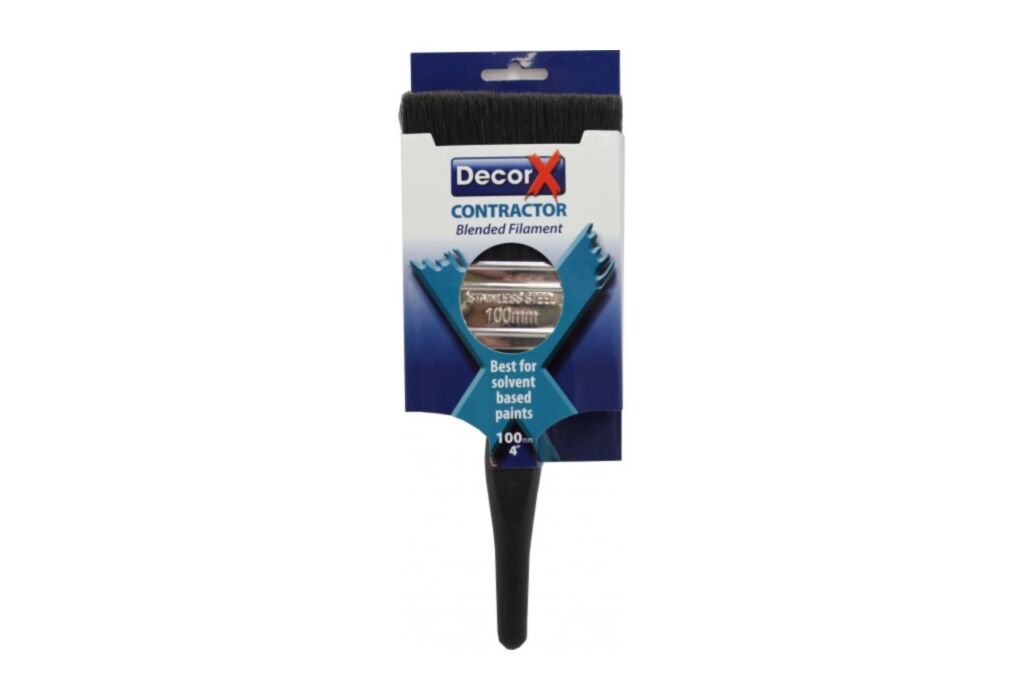 Decor X Contractor Paint Brush 4" (100mm)