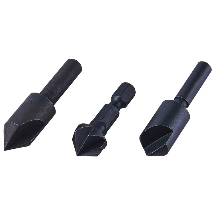 3 Piece Countersink Bit Set