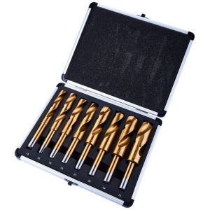 8 Piece 13mm 1/2" HSS High Speed Steel Blacksmith's Drill Bit Set