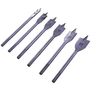 F1400 6 Piece Metric Flat Wood Bit Set