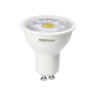 LED GU10 SMD Plastic Full Face Lamp - 4.5W - 3000K - Dimmable