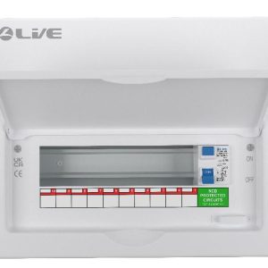 12 Module Metal Clad Consumer Unit c/w 63A RCD