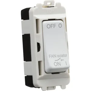 10A Fan Isolator Module - Matt White