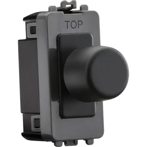 6A 1G 2-way Dummy Dimmer Module - Anthracite