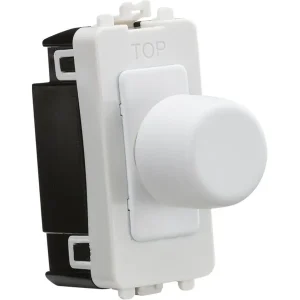 6A 1G 2-Way Dummy Dimmer Module - Matt White