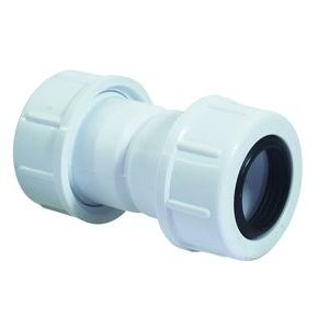 R1M McAlpine Straight Overflow Connector 19/23mm