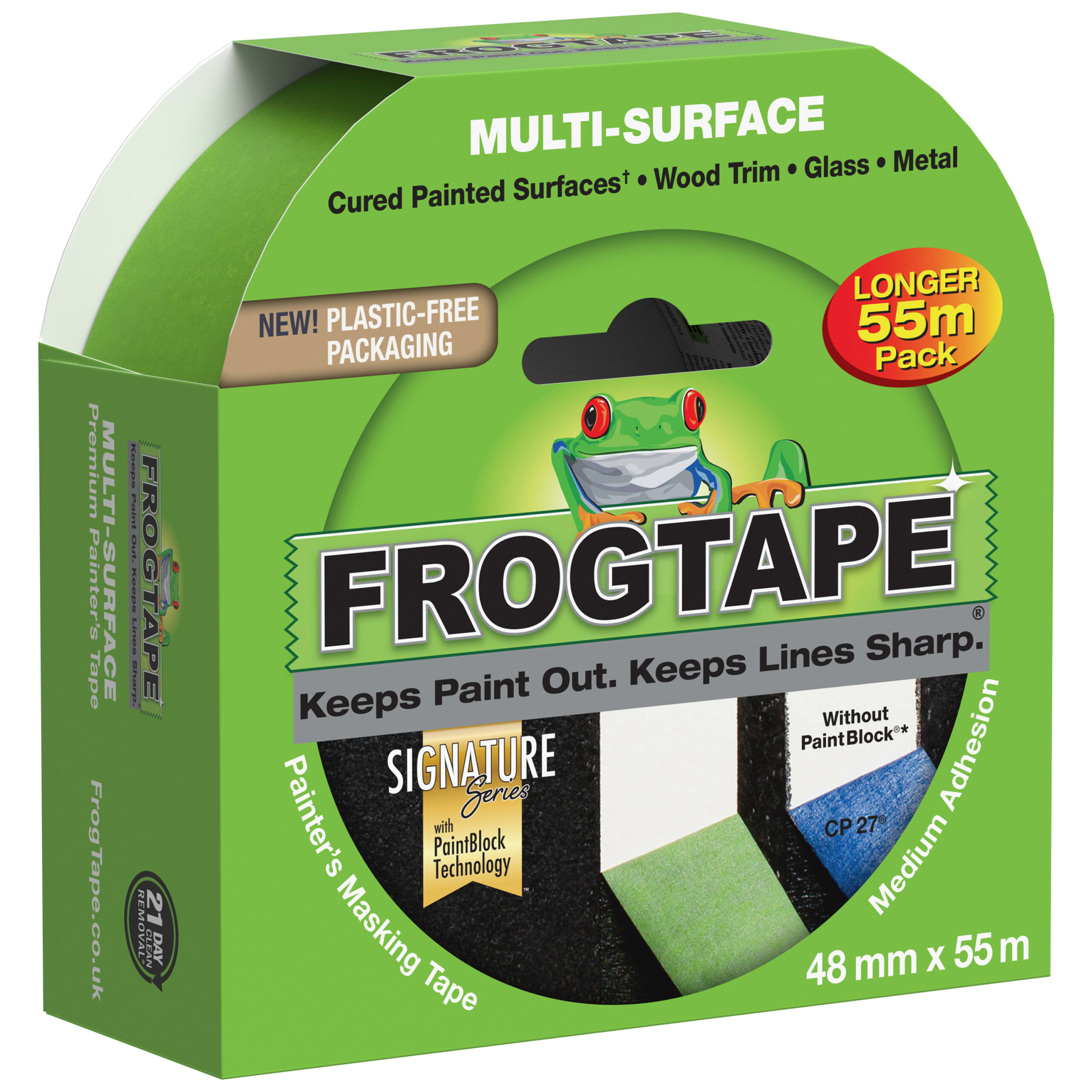 48mm X 55mm Multi- Surface Frog Tape