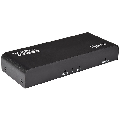 128.845UK 4K HDMI Splitter 1x2