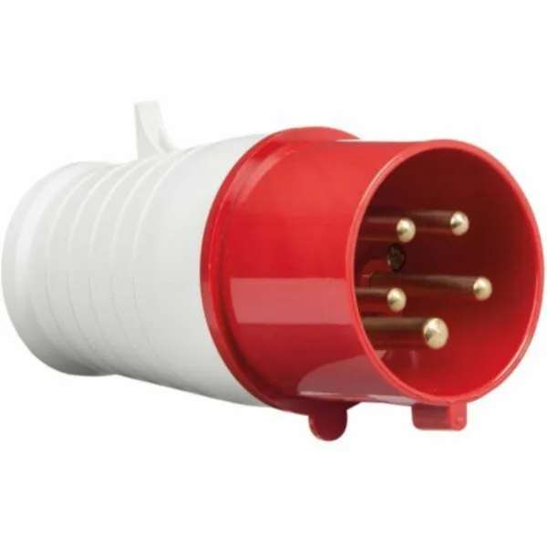 IN0016 415V IP44 32A Plug 3P+N+E