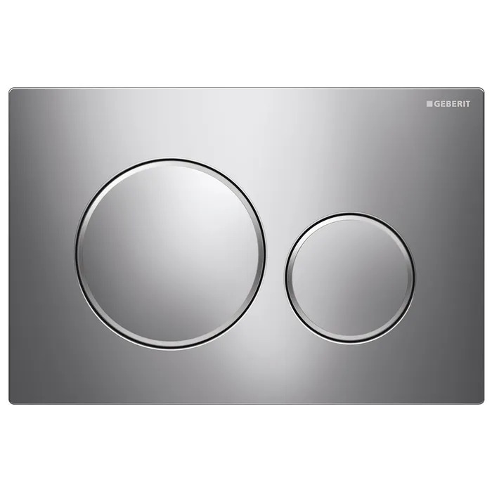 FP47-R120 Euro Circle Plate- Gloss Chrome