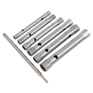 K1150 6 Piece Tubular Box Spanner Set With Tommy Bar