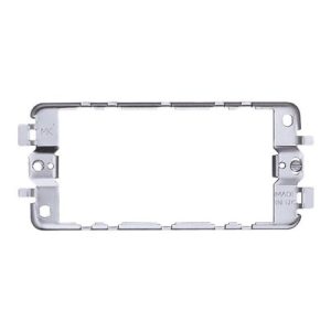 MK K3704 4 Gang Yoke Mounting Frame for up to Four Modules, 2 Gang size Grid Mount Frame