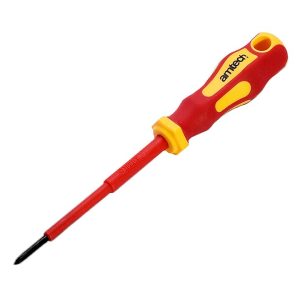 75mm Phillips VDE? 1000V electrical screwdriver with PH 0 tip