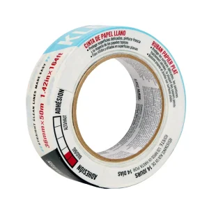 KleenEdge Low Tack Masking Tape White 36mm x 50m