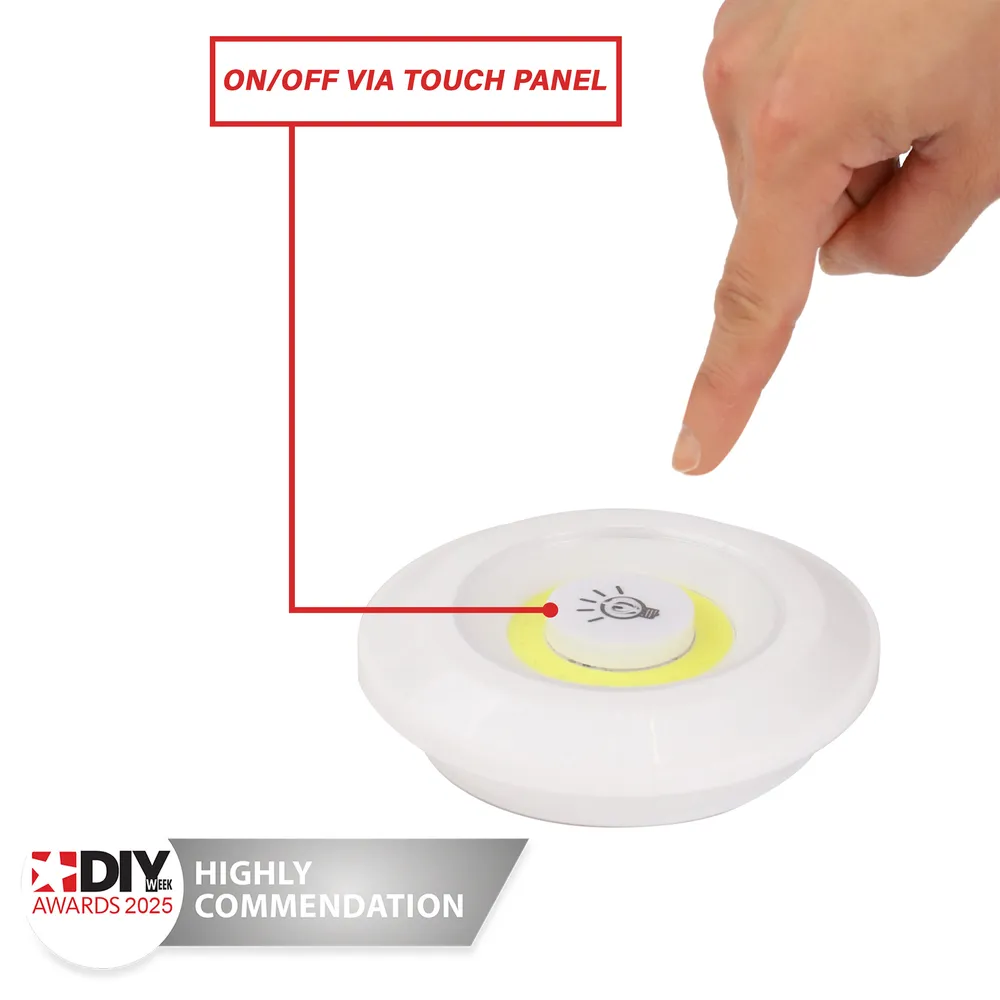 Dekton LED Light With Remote 3pc