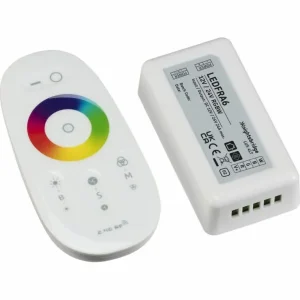 12V / 24V RF Touch Controller and Remote - RGBW