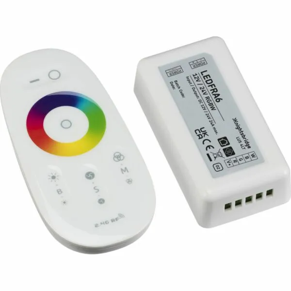 12V / 24V RF Touch Controller and Remote - RGBW