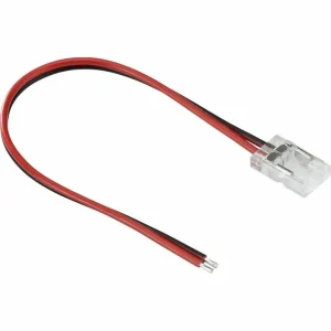 12V / 24V LED COB Flex Power Cable Connector - Single Colour