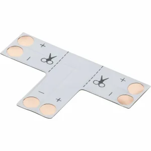 12V / 24V LED Flex 3-Way T-Connector - Single Colour