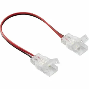 12V / 24V IP65 LED Flex Strip to Strip 150mm Connector - Single Colour