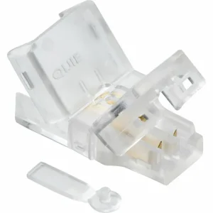 12V / 24V IP65 LED Flex Wire to Strip Connector - Single Colour