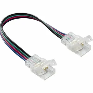 12V / 24V IP65 LED Flex Strip to Strip 150mm Connector - CCT / RGB