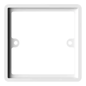 1 Gang Rounded Spacer – White