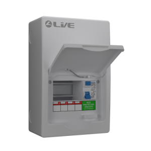 6 Module Metal Clad Consumer Unit c/w 63A RCD